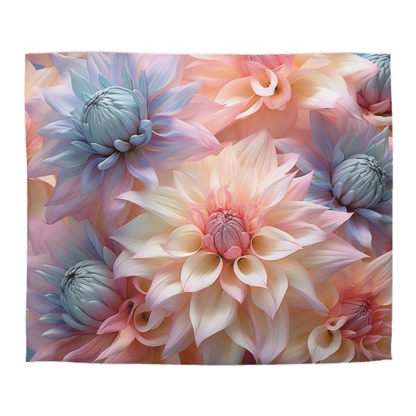 Pastel Fantasy Baroque Floral 01 - Microfiber Duvet Cover - Image 22