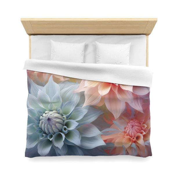 Pastel Fantasy Baroque Floral 02 - Microfiber Duvet Cover