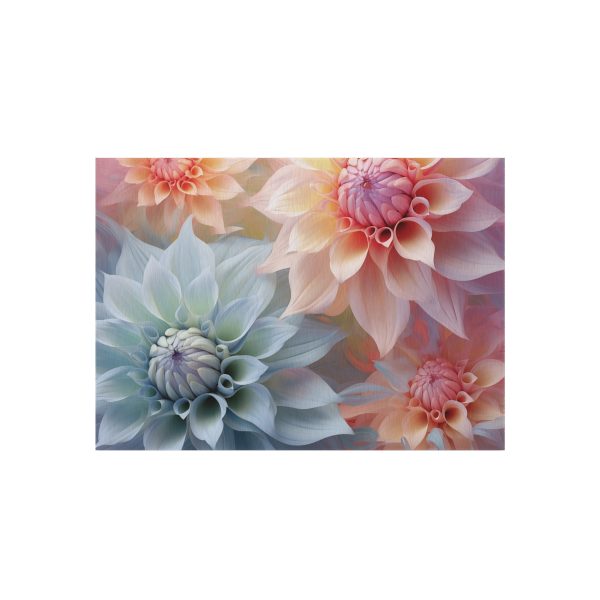 Pastel Fantasy Baroque Floral 02 - Outdoor Rug - Image 13