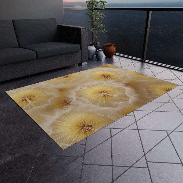 Dandelion Down Motif - Outdoor Rug - Image 20