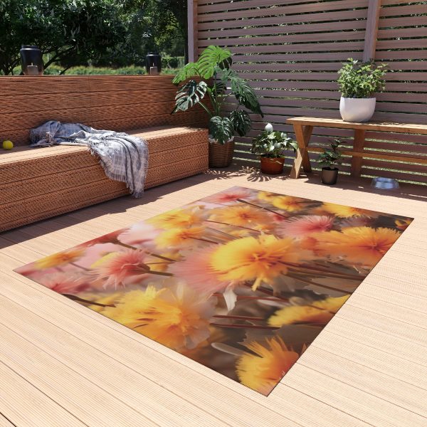 Fuzzy Dandelion Fantasy - Outdoor Rug - Image 19