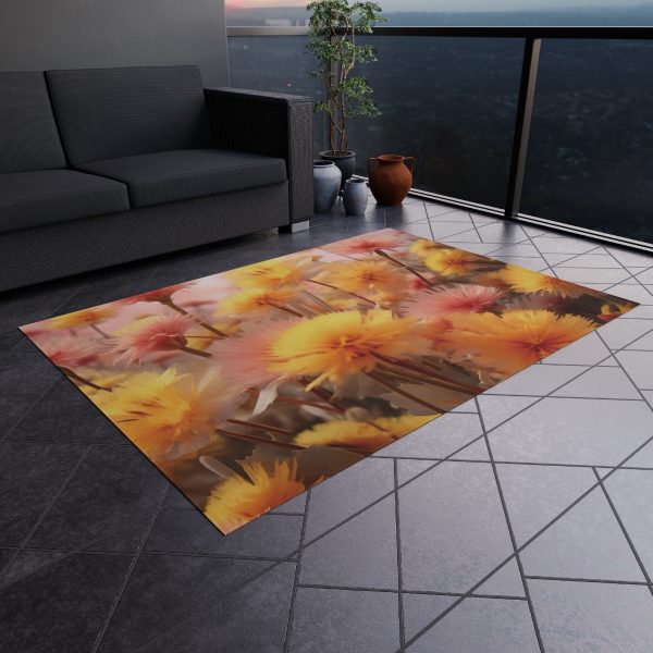 Fuzzy Dandelion Fantasy - Outdoor Rug - Image 20