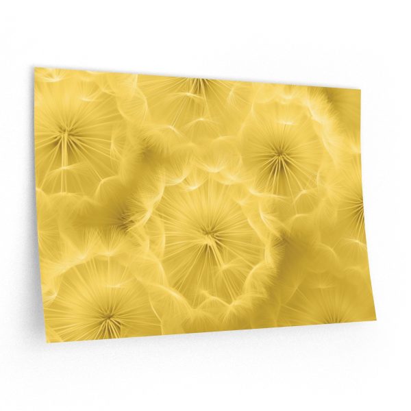 Dandelion Down Motif in Super Lemon Tone  - Wall Decals - Image 5