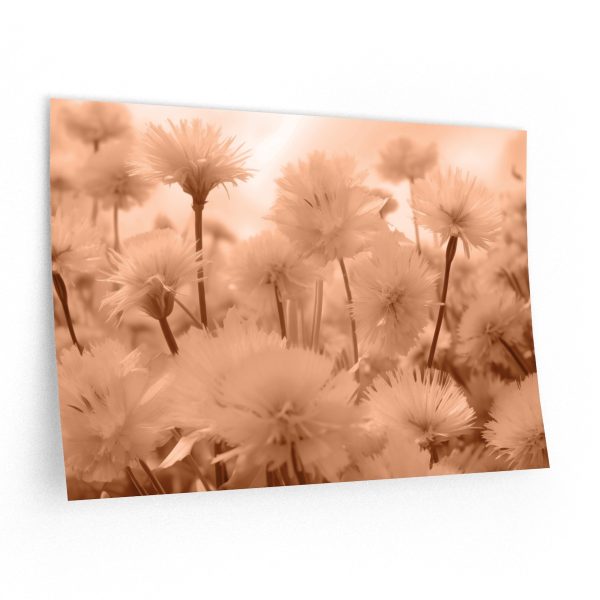 Fuzzy Dandelion Fantasy in Peach Fuzz Tone - Wall Decals - Image 5