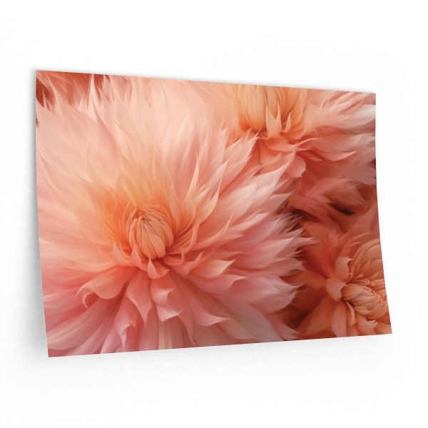 Lovely Fuzzy Buds in Peach 01 - Wall Decals - Image 5