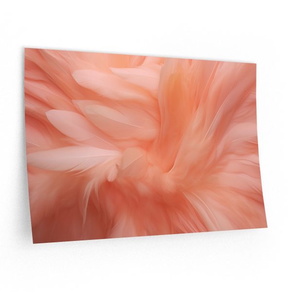 Lovely Fuzzy Feathers in Peach 01 - Wall Decals - Image 5