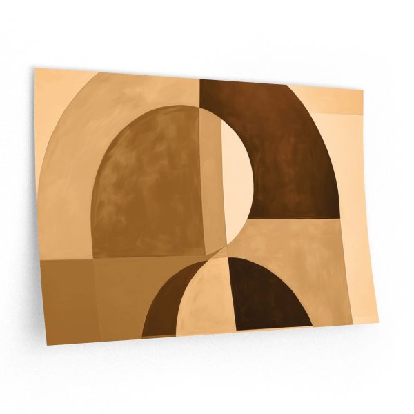 Soft Geometric Windows in Honey Yellow Tone - Wall Decals - Image 5