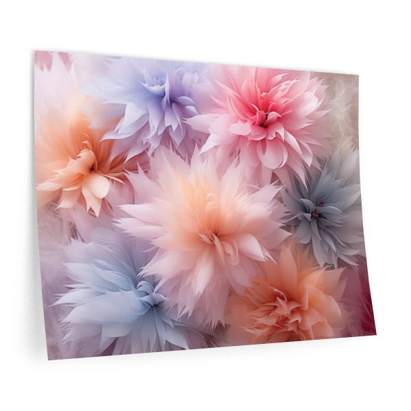 Pastel Palette Fantasy Feather Puffs - Wall Decals - Image 6