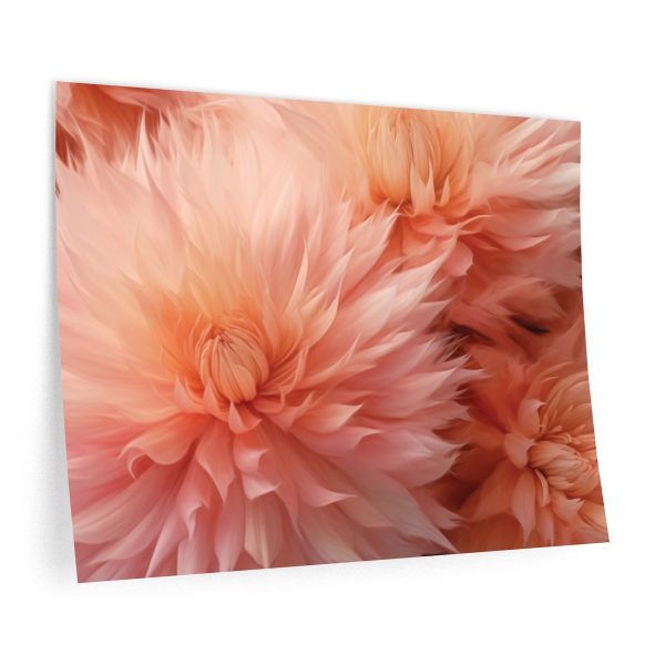 Lovely Fuzzy Buds in Peach 01 - Wall Decals - Image 6