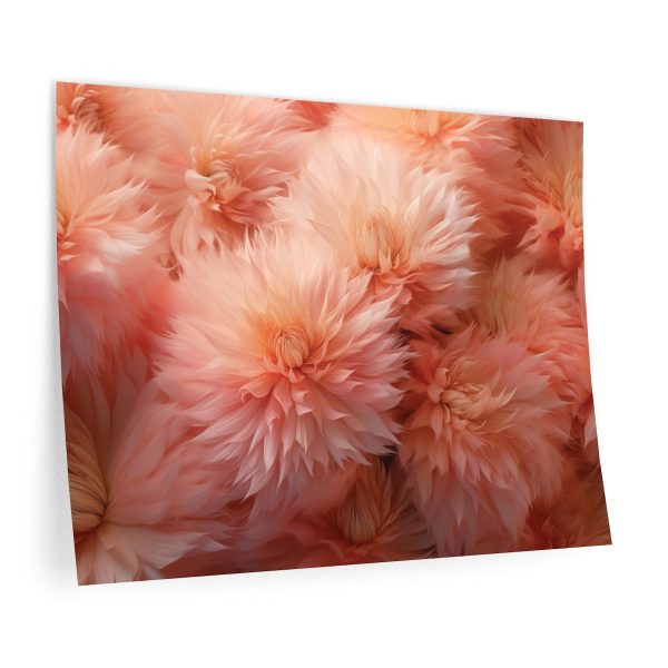 Lovely Fuzzy Buds in Peach 02 - Wall Decals - Image 6