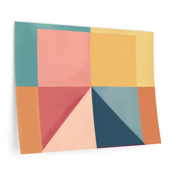 Soft Geometric Pyramid 01 - Wall Decals