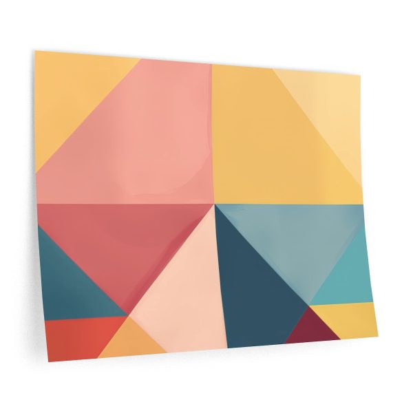 Soft Geometric Pyramid 03 - Wall Decals - Image 6