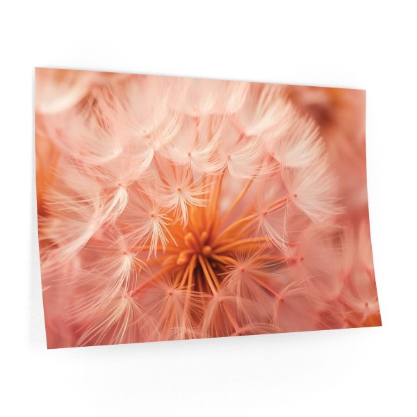 Lovely Fuzzy Fluff in Peach 01  - Wall Decals