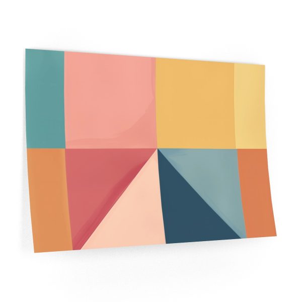 Soft Geometric Pyramid 01 - Wall Decals - Image 2