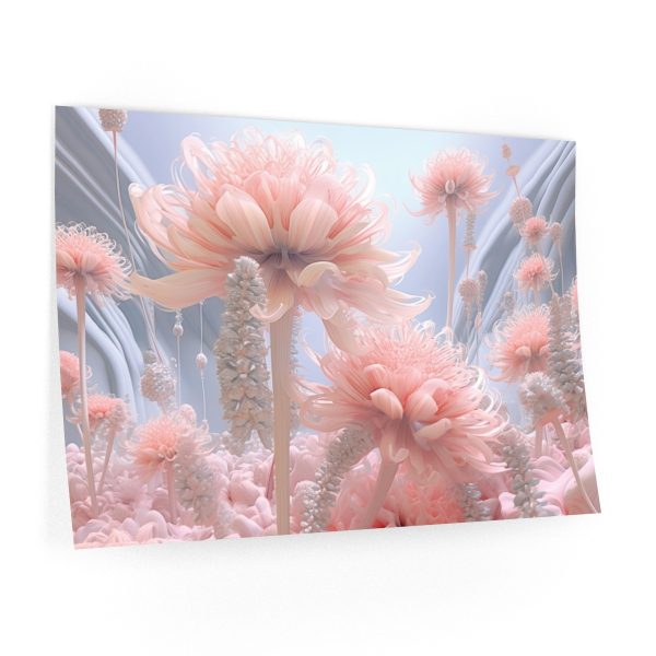 Foamy Floral Fusion 01  - Wall Decals