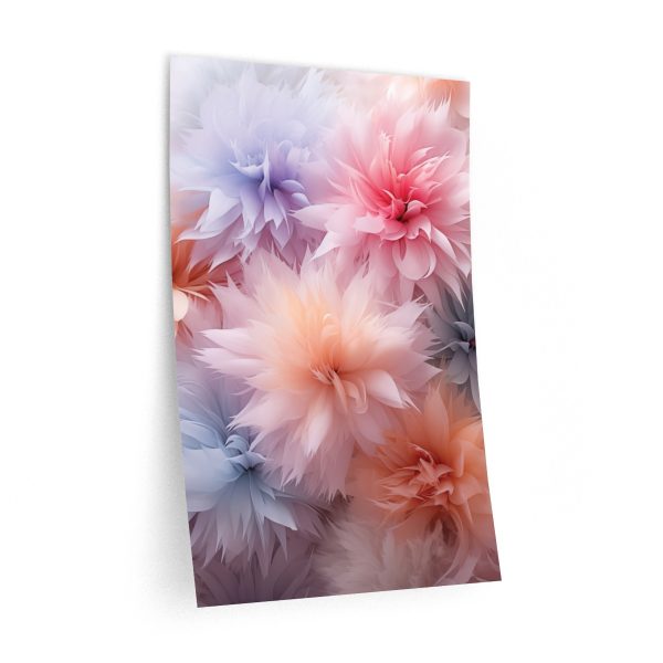 Pastel Palette Fantasy Feather Puffs - Wall Decals - Image 3