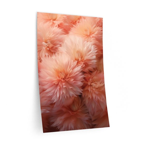 Lovely Fuzzy Buds in Peach 02 - Wall Decals - Image 2