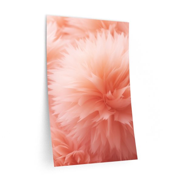 Lovely Fuzzy Buds in Peach 03 - Wall Decals - Image 3