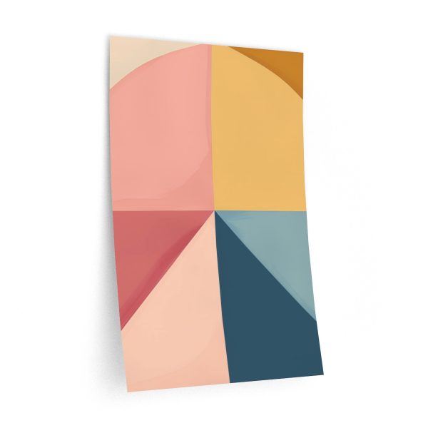 Soft Geometric Pyramid 02 - Wall Decals - Image 2