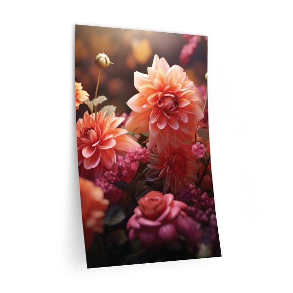 Bright Fantasy Floral 02 - Wall Decals - Image 3