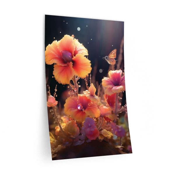 Bright Fantasy Floral 01 - Wall Decals - Image 3