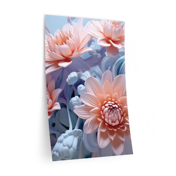 Foamy Floral Fusion 02  - Wall Decals - Image 3