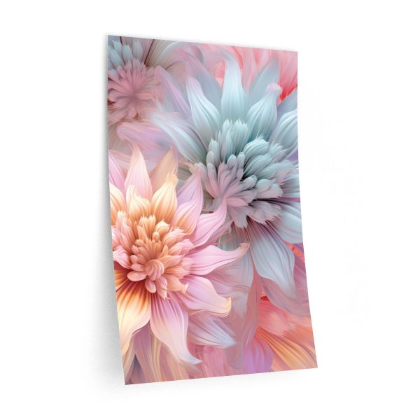 Pastel Fantasy Baroque Floral 03  - Wall Decals - Image 3