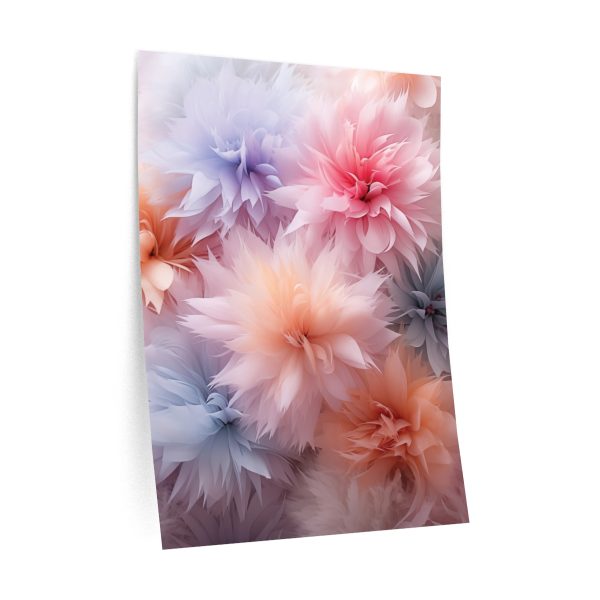 Pastel Palette Fantasy Feather Puffs - Wall Decals - Image 4