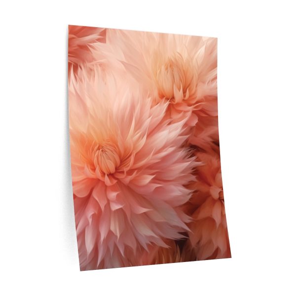 Lovely Fuzzy Buds in Peach 01 - Wall Decals - Image 3