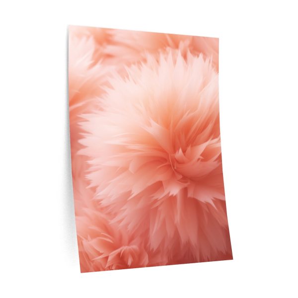 Lovely Fuzzy Buds in Peach 03 - Wall Decals - Image 4