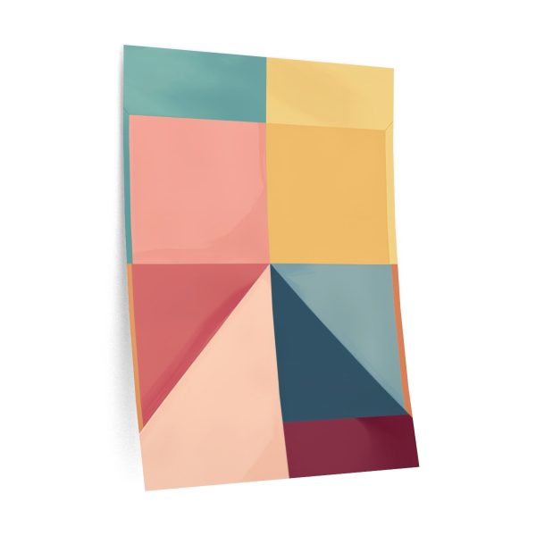 Soft Geometric Pyramid 01 - Wall Decals - Image 4