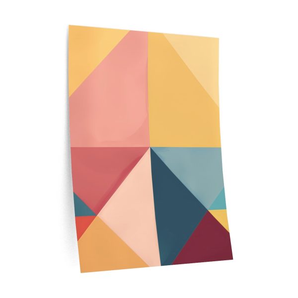 Soft Geometric Pyramid 03 - Wall Decals - Image 3