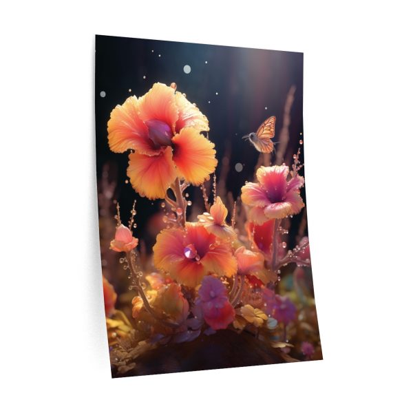 Bright Fantasy Floral 01 - Wall Decals - Image 4