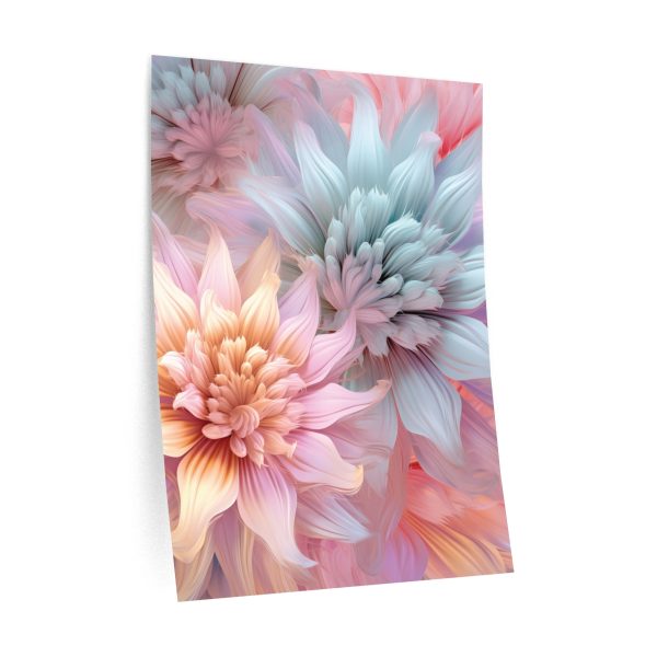 Pastel Fantasy Baroque Floral 03  - Wall Decals - Image 4