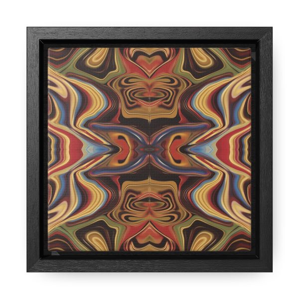 Lipnotic Kaleidoscope Background 01 - Gallery Canvas Wraps, Square Frame - Image 6