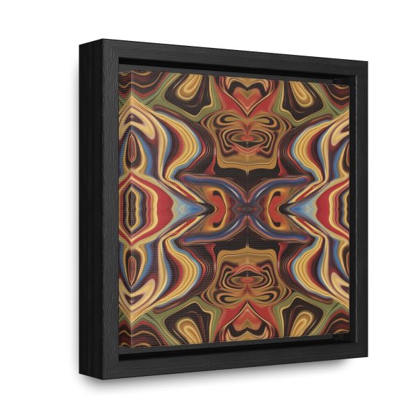 Lipnotic Kaleidoscope Background 01 - Gallery Canvas Wraps, Square Frame - Image 7