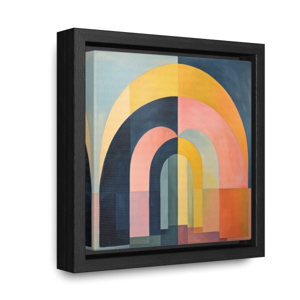 Soft Geometric Archways - Gallery Canvas Wraps, Square Frame - Image 7