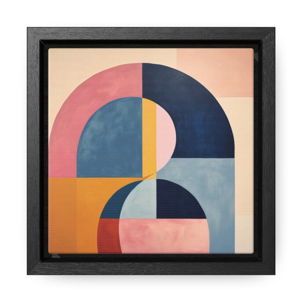 Soft Geometric Windows - Gallery Canvas Wraps, Square Frame - Image 6