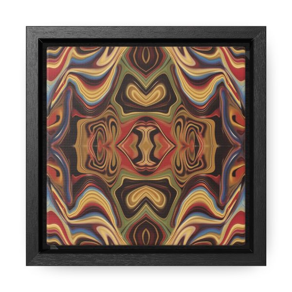 Lipnotic Kaleidoscope Background 02 - Gallery Canvas Wraps, Square Frame - Image 6