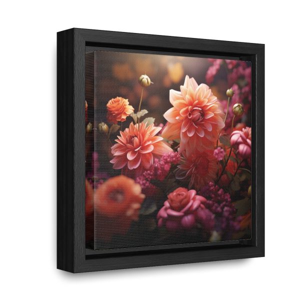 Bright Fantasy Floral 02 - Gallery Canvas Wraps, Square Frame - Image 7