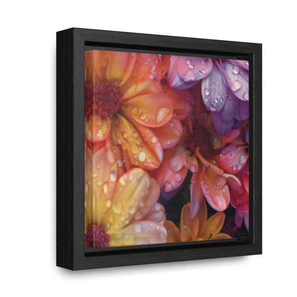 Bright Fantasy Floral 04 - Gallery Canvas Wraps, Square Frame - Image 7