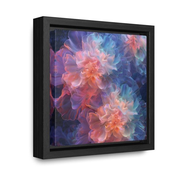 Floral Nebula 09 - Gallery Canvas Wraps, Square Frame - Image 7