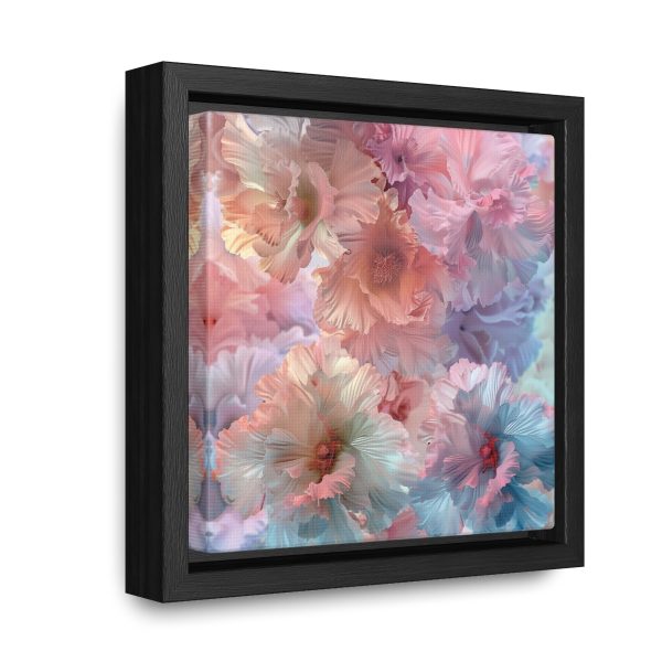 Floral Nebula 02 - Gallery Canvas Wraps, Square Frame - Image 7