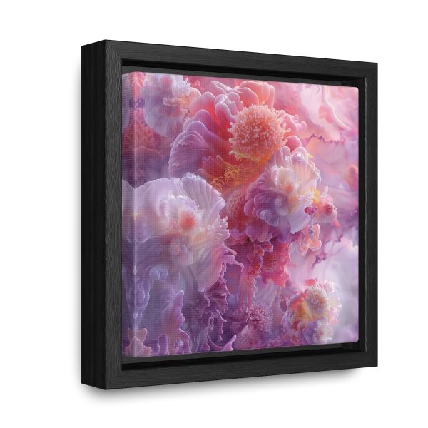 Floral Nebula 05 - Gallery Canvas Wraps, Square Frame - Image 7