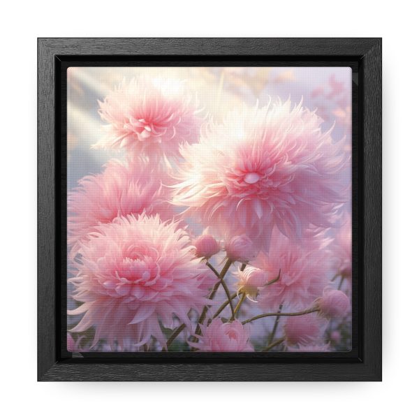 Rise and Shine Powder Puffs - Gallery Canvas Wraps, Square Frame - Image 6