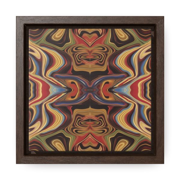 Lipnotic Kaleidoscope Background 01 - Gallery Canvas Wraps, Square Frame - Image 11