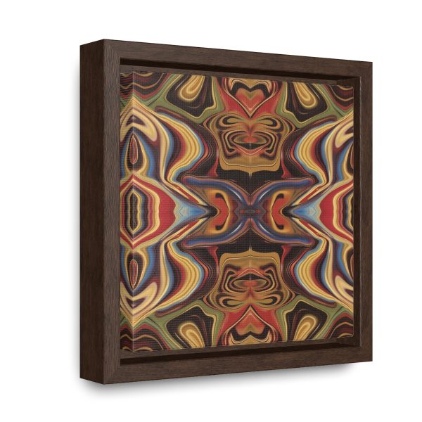 Lipnotic Kaleidoscope Background 01 - Gallery Canvas Wraps, Square Frame - Image 12