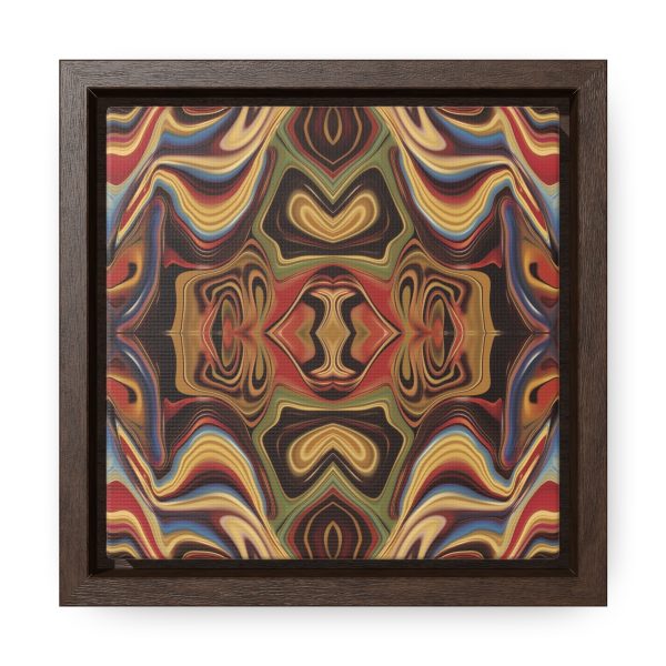 Lipnotic Kaleidoscope Background 02 - Gallery Canvas Wraps, Square Frame - Image 11