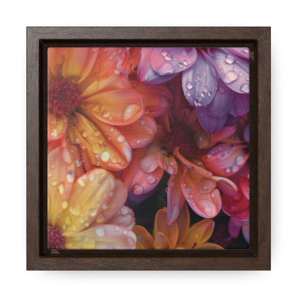 Bright Fantasy Floral 04 - Gallery Canvas Wraps, Square Frame - Image 11