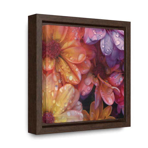 Bright Fantasy Floral 04 - Gallery Canvas Wraps, Square Frame - Image 12